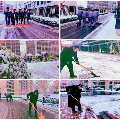 遇雪奋战--吹响清雪除冰“集结号”