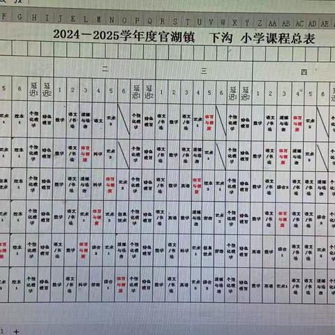 官湖镇下沟小学校园体育活动安排