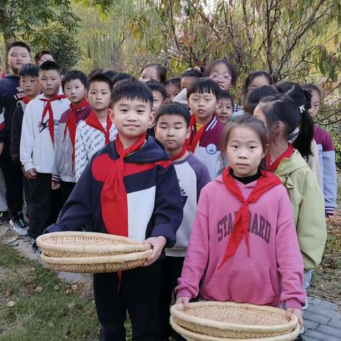 “最美秋色，寻觅山楂”——淮安市淮阴小学三年级部采摘山楂劳动实践活动