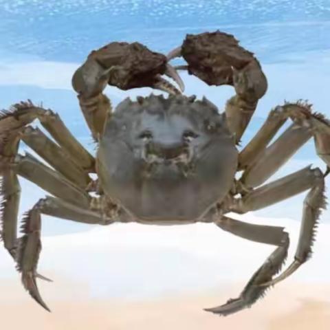 灵川寨底启智幼儿园中班第十五周花絮——主题课《不听话的螃蟹》