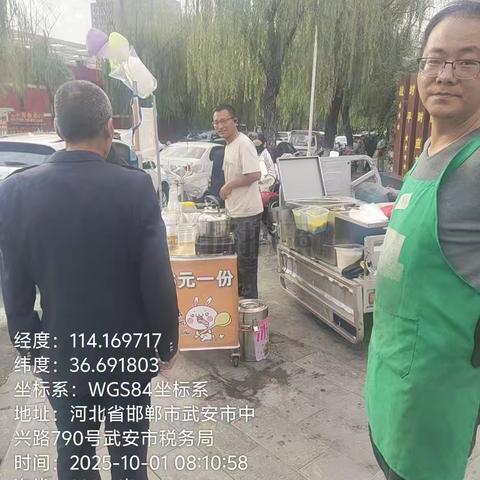 市容环卫四中队全力做好十一、中秋节期间食品安全工作