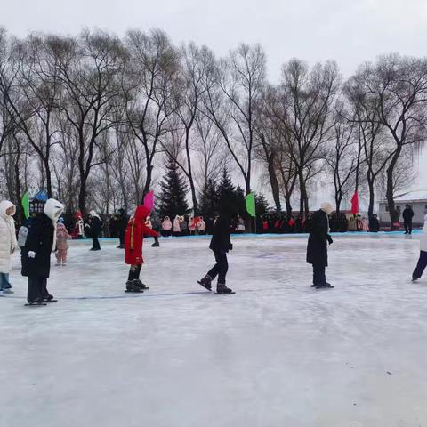 欢乐冰雪 活力校园—双丰中心学校开冰仪式
