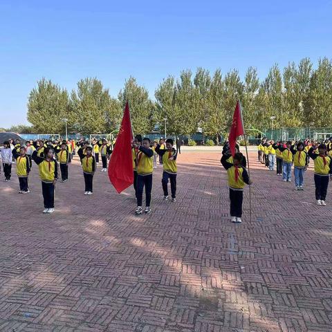 “学习二十大，争做好队员”——东嘎镇中心小学少先队入队仪式活动纪实