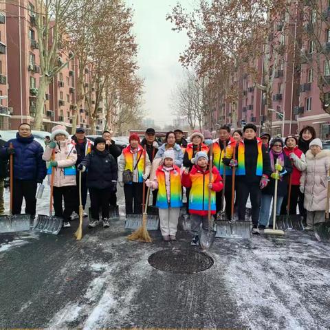 铲雪除冰聚合力 全民携手暖人心