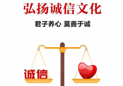 《成功轨迹培训学校》弘扬传统美德，诚信伴我成长