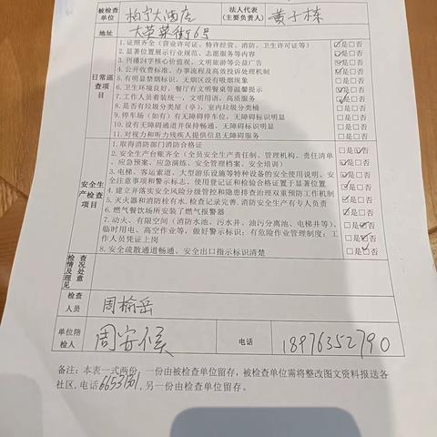 2023年12月18日消防联合检查柏宁酒店