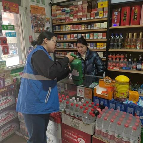 【高新细柳】网格员开展消防安全巡查工作