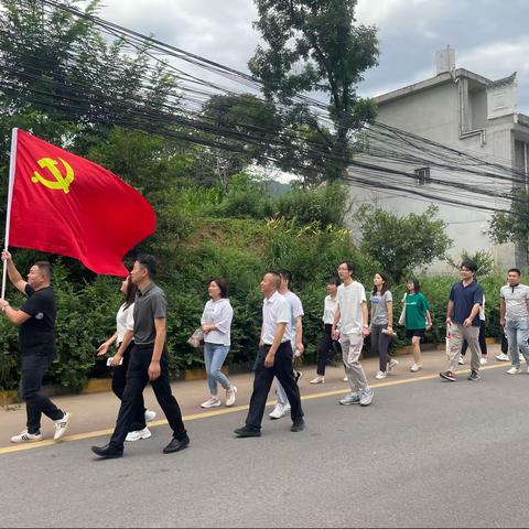 “走进乡村看振兴、五台党校在行动”—参观学习四皓村