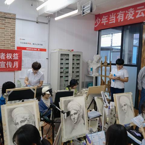 威海农商银行竹岛支行开展反诈、消保宣讲活动进校园——时代青年艺术培训学校