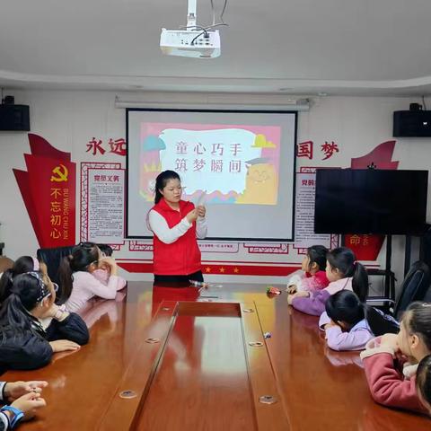 永乐镇永乐社区开展第七期“读绘本·抒童心”绘本阅读+DIY手工活动
