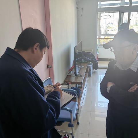 关注供暖保民生 入户走访暖民心