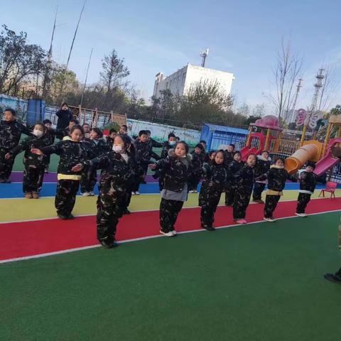 好习惯，好未来，让优秀成为孩子们的习惯——馨雨幼儿园大一班运动技能训练