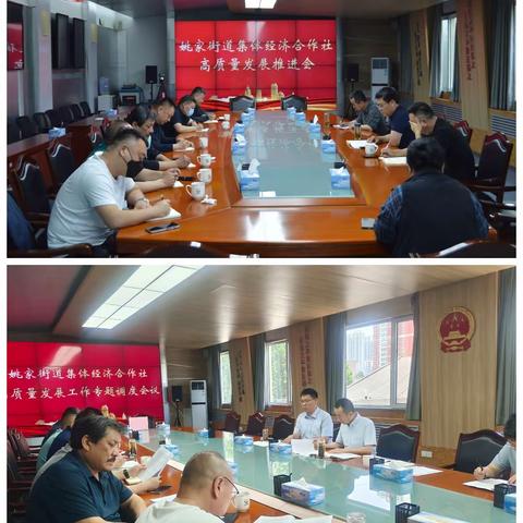 姚家街道十里河社区股份经济合作社成立置业、劳务股份合作社