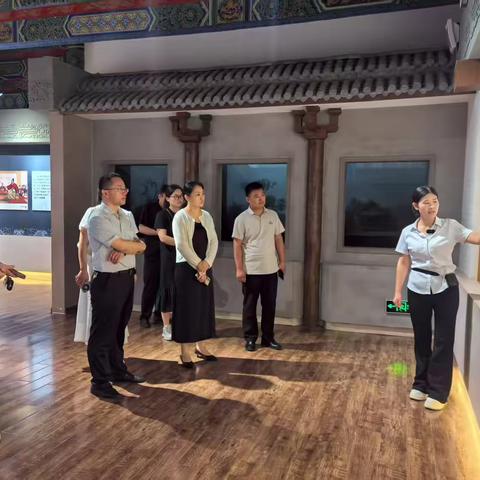 馆陶县委党校来我校交流学习