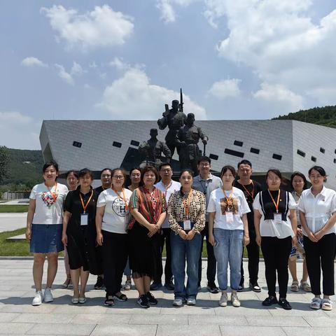 【红心拥鲍 民心聚山】历城区“砺社学堂”到山东老战士纪念馆进行党性锻炼