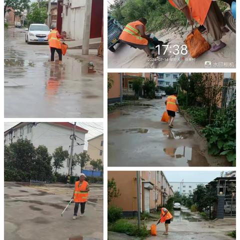 暴雨过后留淤泥，魏庄街道在行动