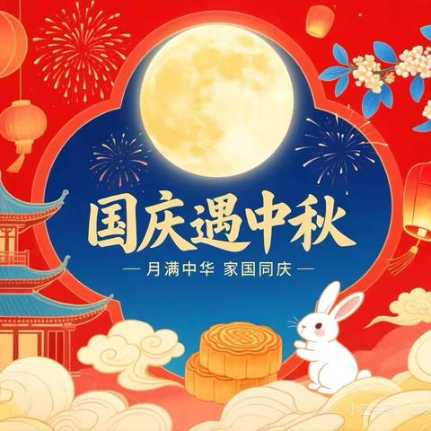 明珠幼儿园 | 2025年“迎中秋·庆国庆”双节放假通知及假期温馨提醒