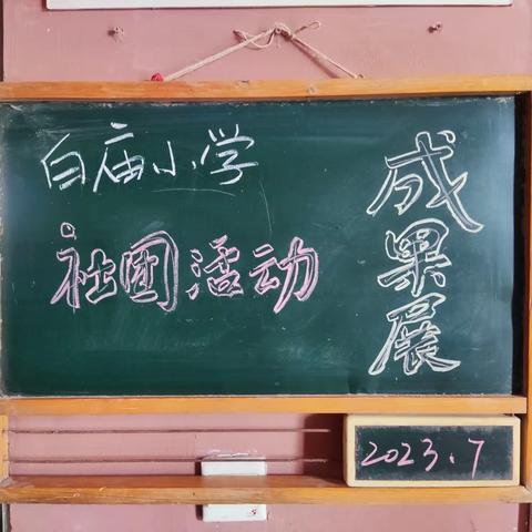 落实双减·社团开花·助力成长——白庙小学“新优质成长校”建设之社团成果展