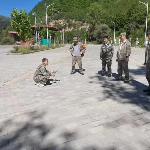 阿夏管护中心达拉保护站禁种铲毒踏查日报