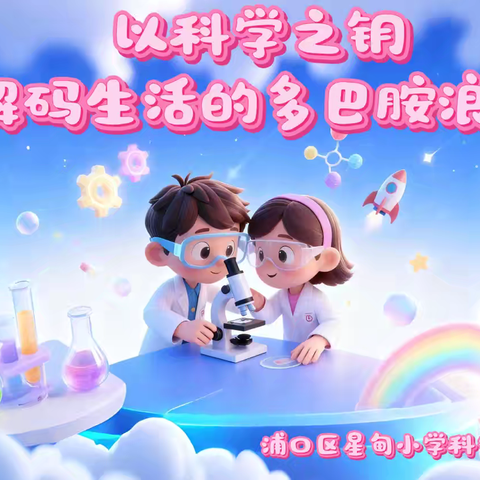 以科学之钥：解码生活的多巴胺浪漫 ‍——浦口区星甸小学科普进校园活动