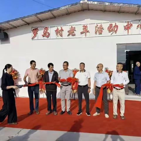 敬老爱老暖人心，和谐乡村谱新篇！——热烈祝贺罗马村老年活动中心成立