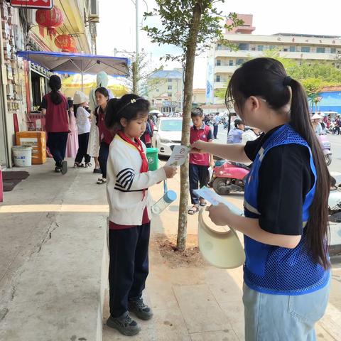 团新村镇委开展“环保禁塑 从我做起——地球主题日”宣传志愿服务活动