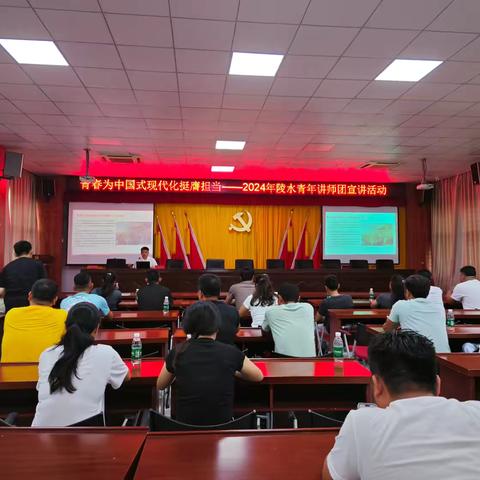 团新村镇委联合开展“青春为中国式现代化挺膺担当—2024年陵水青年讲师团宣讲”活动
