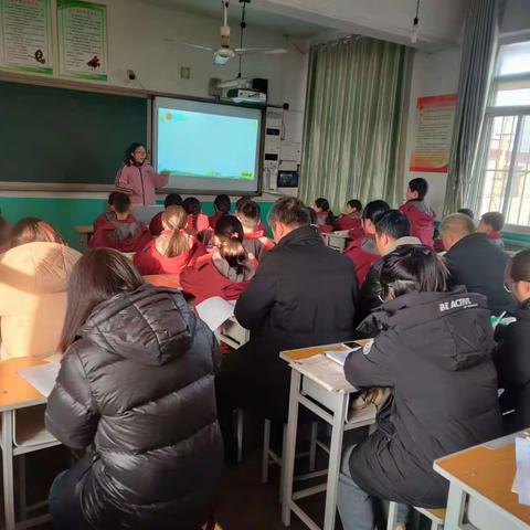 同教研   心连心    共成长————中贾壁小学与小觉中心小学线下教研活动纪实