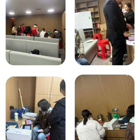 京汉支行上门服务屿森健康管理店 一站式办理工资卡获好评