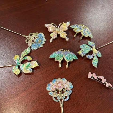 【强基增效】华兴社区妇联开展“七夕乞巧，共度佳节”非遗螺钿制作活动