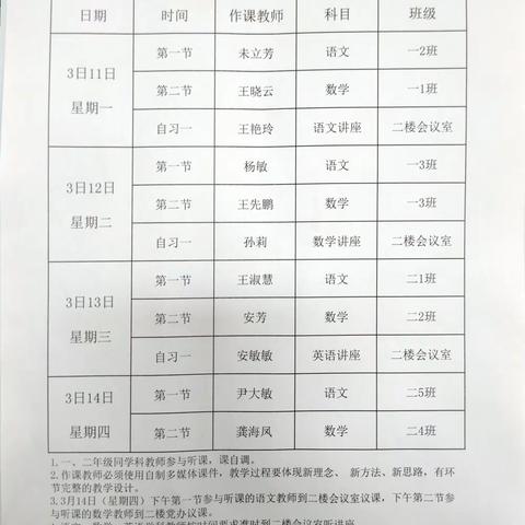 课堂展风采 教学促成长 东关小学青年教师公开课教研活动