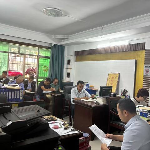 三亚市天涯区农业农村局林业办召开工作周例会（2024-2-5）