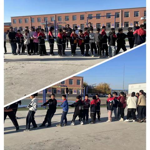 “拔河比赛展风采，凝心聚力向未来” ‍梨树县双河乡中心小学校拔河比赛