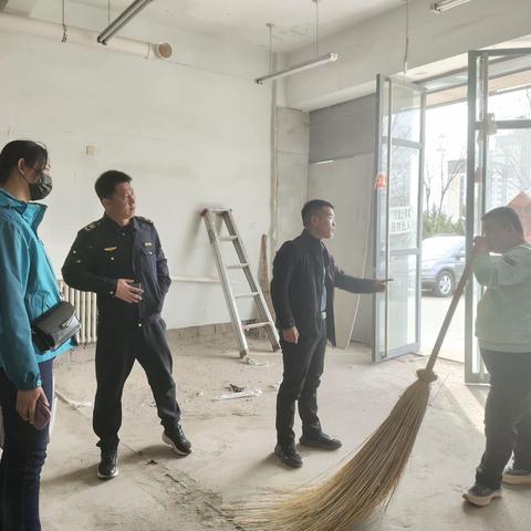 大北街街道：私自破墙开门，执法队介入恢复原貌