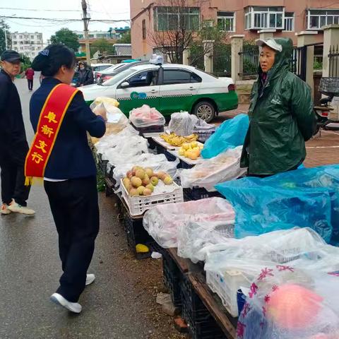 金融为民谱新篇    守护权益防风险                                   ----走进清河门区市场