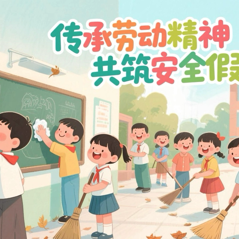 【永清县养马庄中心校】传承劳动精神，共筑安全假期——司小营小学劳动节活动纪实