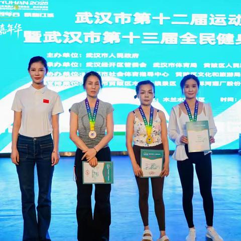 东湖高新区瑜伽协会闪耀武汉市第十二届运动会 斩获多项荣誉
