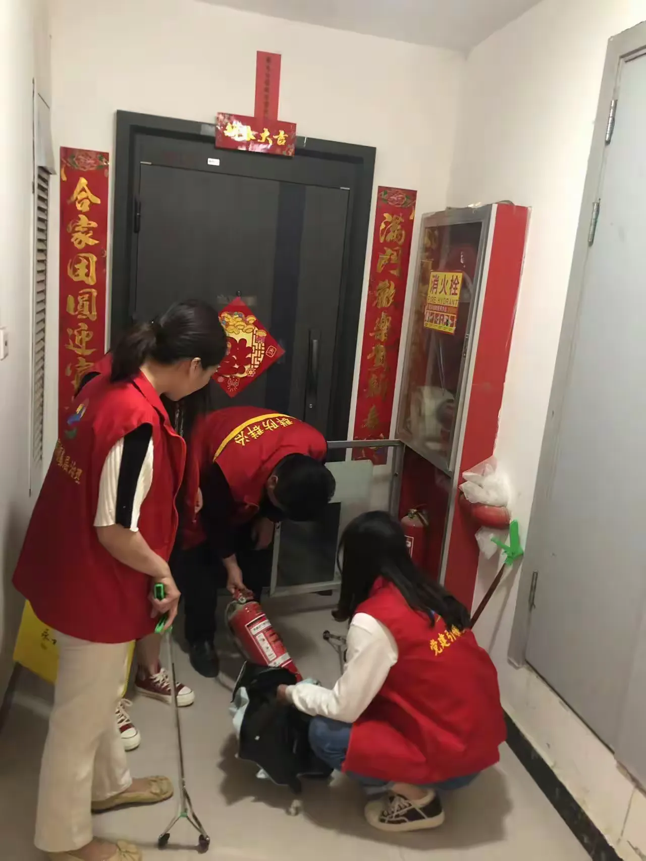 简篇-丰阳花园社区天竺佳苑小区网格员的日常工作