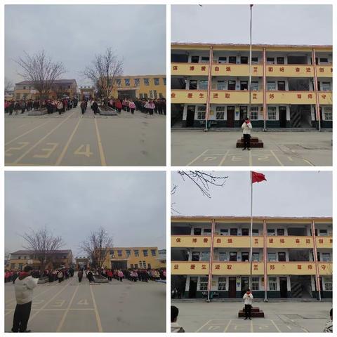 玄武镇中心小学“新学期，新希望”升旗仪式