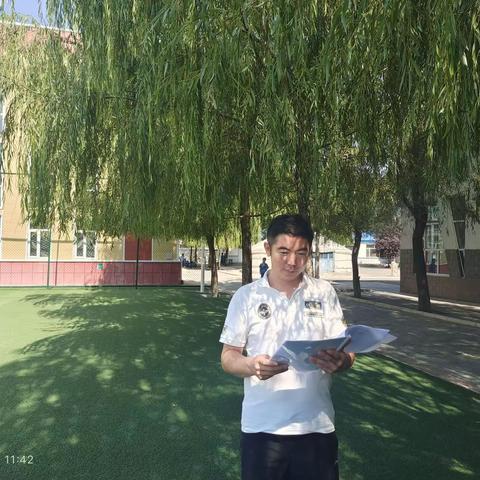 扎鲁特旗蒙古族实验小学道德与法治组推广普通话活动