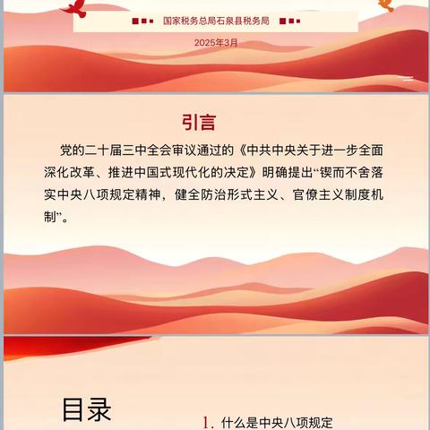 中央八项规定精神解读