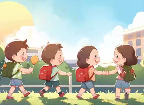 习惯养成筑未来， 放学路队展风采