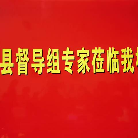 督导引领 行路致远——梁山县第一实验小学（七实小校区）县督导组莅临我校督导检查指导工作