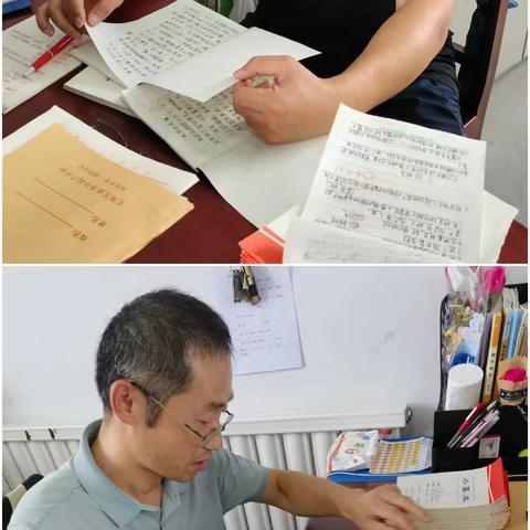 以查促教 夯实常规—沈丘县卞路口乡钟寨小学作业教案检查活动1.