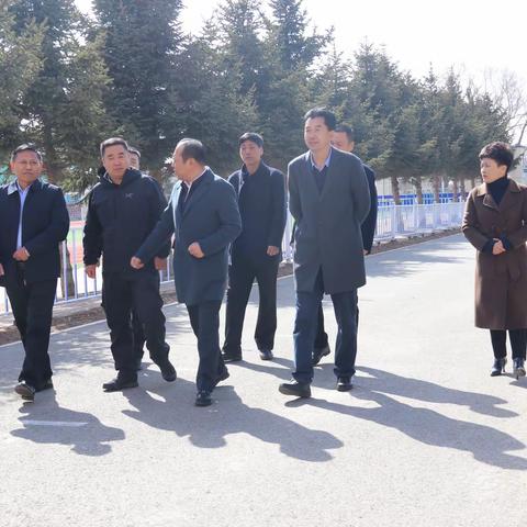 调研促提升 启航新征程 ——九台区副区长孙志超、九台区教育局党组书记、局长汪家伟莅临我校调研指导