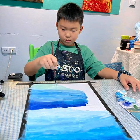凯南小画家暑期作品集
