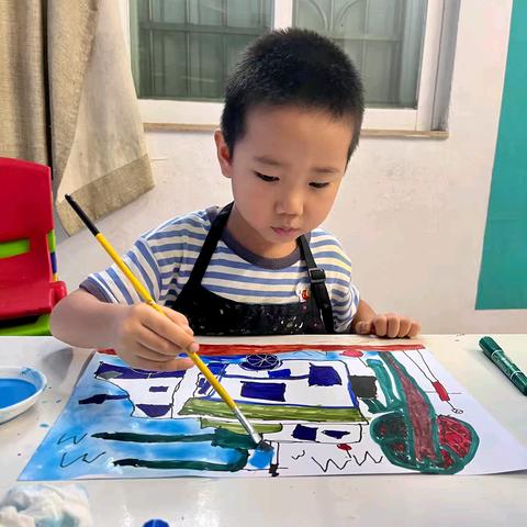 林恒小画家暑期作品集