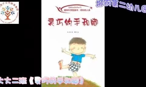 柳钢第二幼儿园大大二班绘本故事分享《灵巧的手和脚》