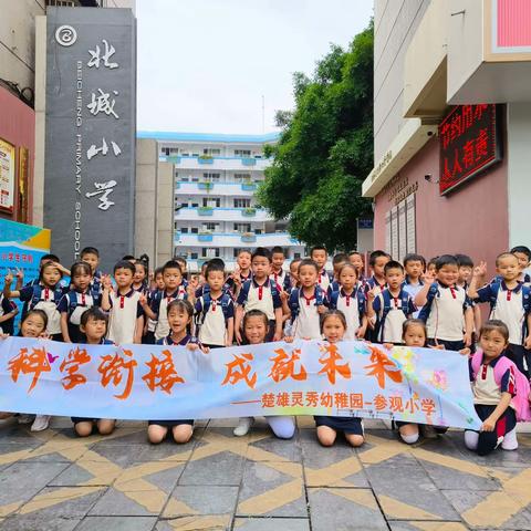 “科学衔接·成就未来”—— 楚雄蓝天幼儿园大班组幼小衔接之走进小学活动