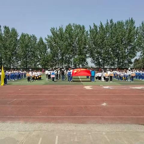 景阳镇中心学校2025年第28届田径运动会开幕式